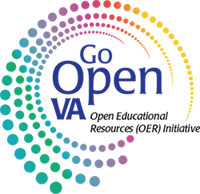 logo for go open va