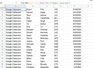 spreadsheet example 7