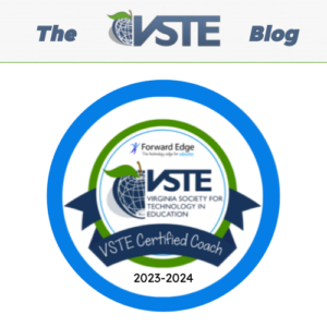 VSTE Certified Coach log with 2023-2024 added