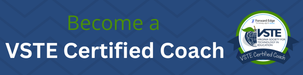 Header image that says :Become a VSTE Certified Coach"